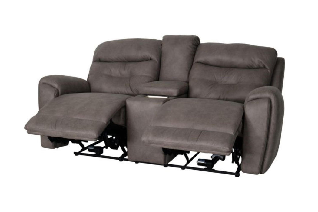 Southern Motion - Point Break Triple Power Loveseat W/ Console, Hidden Cupholders - 356-86P-MTO - GreatFurnitureDeal