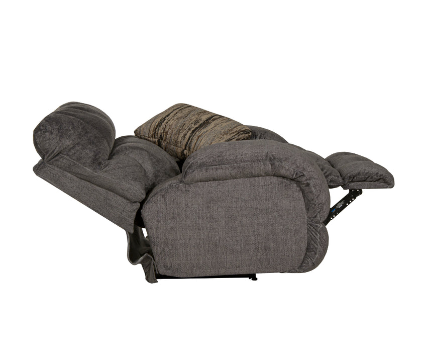 Catnapper - Ashland Power Lay Flat Recliner in Granite/Night - 63590-7-NIGHT - GreatFurnitureDeal