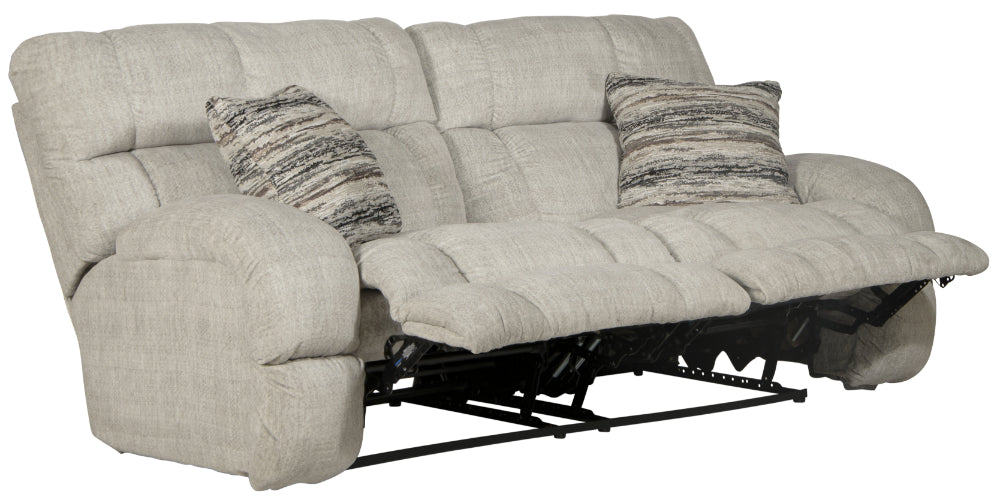Catnapper - Ashland Lay Flat Reclining Sofa in Buff/Zebra - 3591-ZEBRA - GreatFurnitureDeal