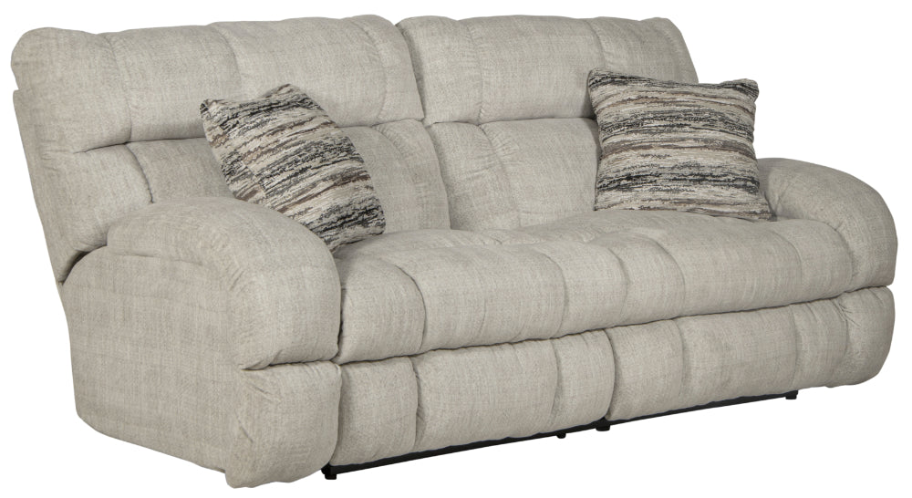 Catnapper - Ashland 3 Piece Power Lay Flat Reclining Sectional in Buff/Zebra - 63591-98-599-ZEBRA - GreatFurnitureDeal