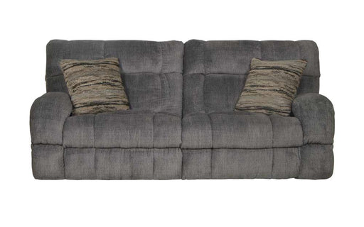 Catnapper - Ashland Lay Flat Reclining Sofa in Granite/Night - 3591-NIGHT - GreatFurnitureDeal