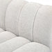 Meridian Furniture - Quinn 133" Chenille Fabric Upholstered 8 Piece Modular Sectional - 124Cream-Sec8C - GreatFurnitureDeal