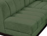 Meridian Furniture - Quinn 229" Chenille Fabric Upholstered 8 Piece Modular Sectional - 124Green-Sec8B - GreatFurnitureDeal