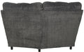 Catnapper - Ashland 3 Piece Lay Flat Reclining Sectional in Granite/Night - 3591-98-599-NIGHT - GreatFurnitureDeal