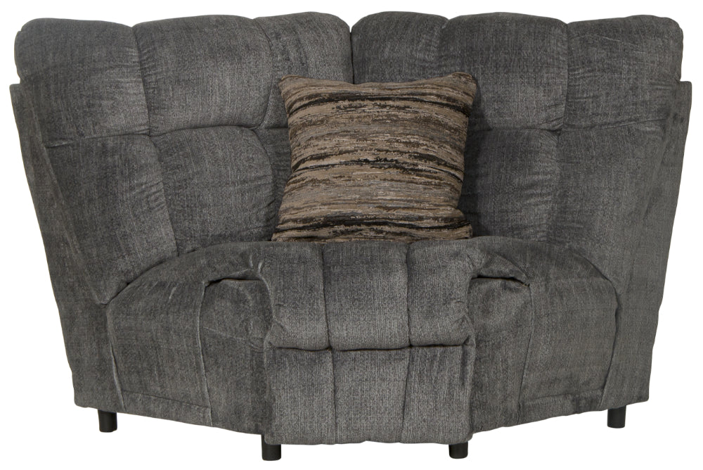 Catnapper - Ashland 3 Piece Lay Flat Reclining Sectional in Granite/Night - 3591-98-599-NIGHT - GreatFurnitureDeal