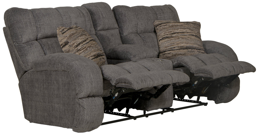 Catnapper - Ashland 2 Piece Power Reclining Sofa Set in Granite/Night - 63591-99-NIGHT - GreatFurnitureDeal