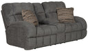 Catnapper - Ashland 2 Piece Power Reclining Sofa Set in Granite/Night - 63591-99-NIGHT - GreatFurnitureDeal