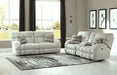 Catnapper - Ashland Lay Flat Reclining Sofa in Buff/Zebra - 3591-ZEBRA - GreatFurnitureDeal