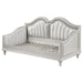 Coaster Furniture - Evangeline Upholstered Twin Daybed in Silver Oak - 360121 - GreatFurnitureDeal