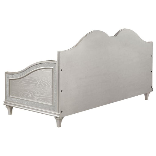 Coaster Furniture - Evangeline Upholstered Twin Daybed in Silver Oak - 360121 - GreatFurnitureDeal