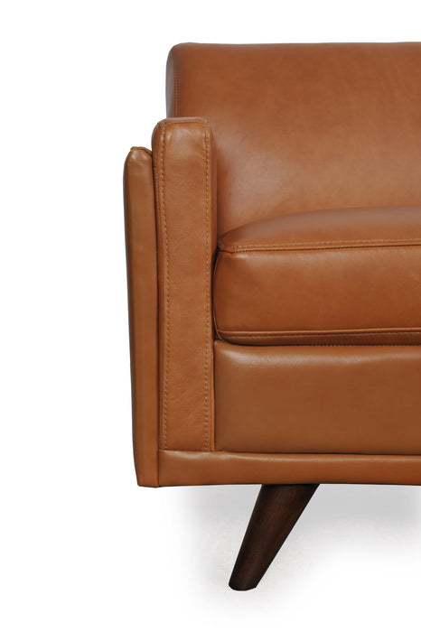 Moroni - Milo 2 Piece Sofa Set in Tan Leather - 36103BS1961-2SET - GreatFurnitureDeal