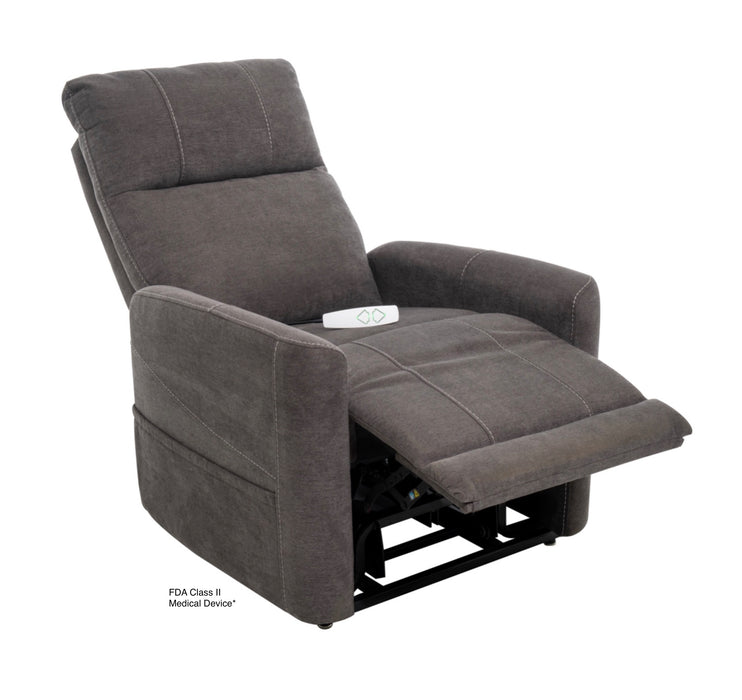 Southern Motion - Saville Trio Invigorate Layflat Lift Recliner with Heat and Massage in Grey - 3615 HM Saville Grey