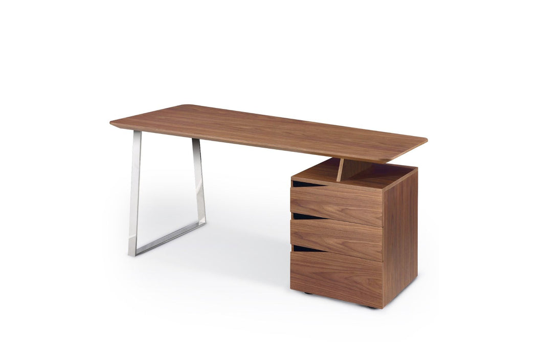 VIG Furniture - Nova Domus Walton- Modern Walnut Desk - VGHB-364P-W