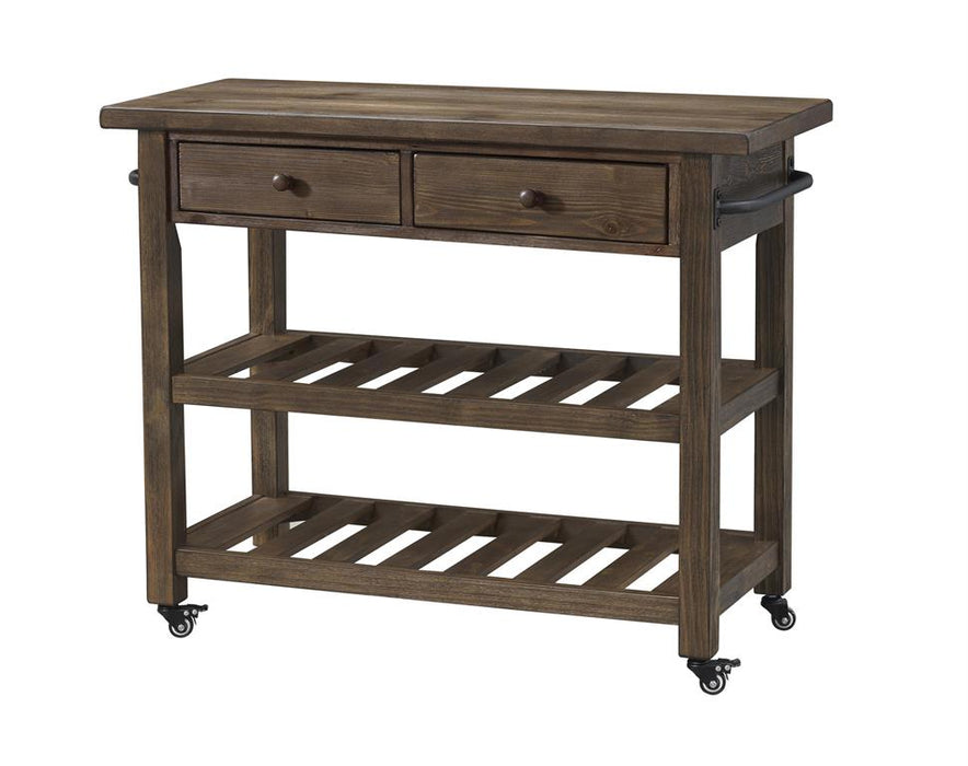 Coast To Coast - Server Trolley in Orchard Brown - 36525