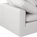 Meridian Furniture - Indulge 140" Vegan Leather Upholstered 7 Piece Modular Sectional - 146Cream-Sec7A - GreatFurnitureDeal