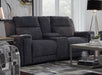 Southern Motion - 366 The Boss Triple Power Loveseat W/Console - 366-86P-MTO - GreatFurnitureDeal