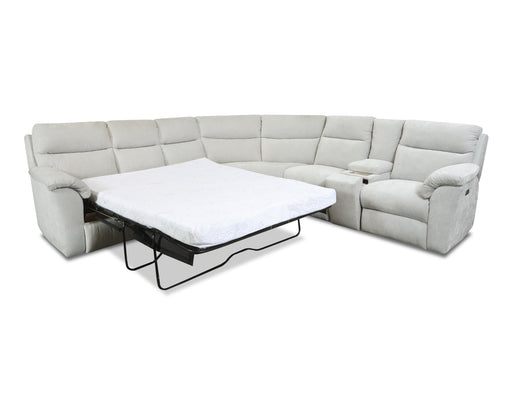 Southern Motion - 367 Birmingham 4 Piece Triple Power Sectional w/ Queen Sleeper - 367-29-80-84-26P-MTO - GreatFurnitureDeal