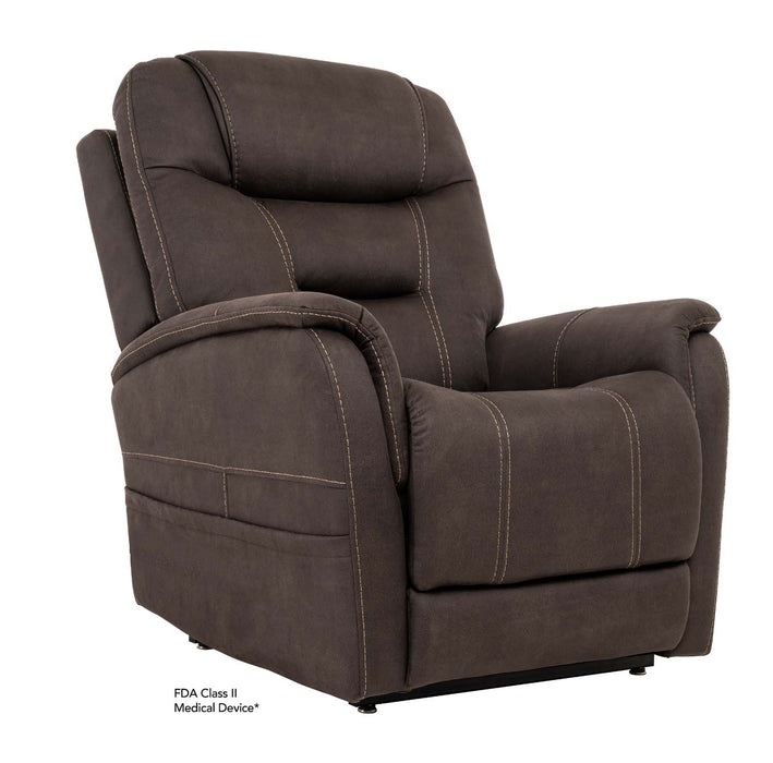 Southern Motion - Stonewash Infinite Elite Layflat Life Recliner in Gunmetal - 3730 Stonewash Gunmetal