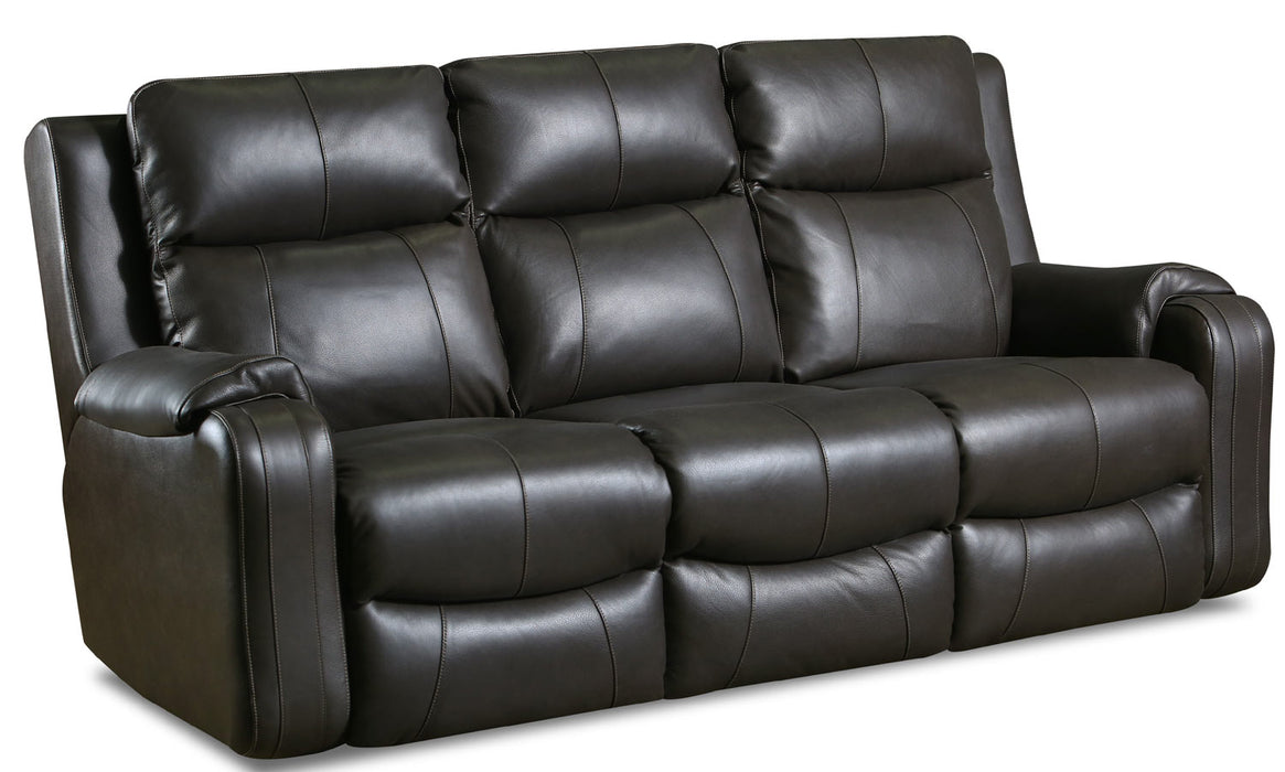 Southern Motion - Contour 2 Piece Power Headrest Reclining Sofa Set in Fossil - 381-61-51P - GreatFurnitureDeal