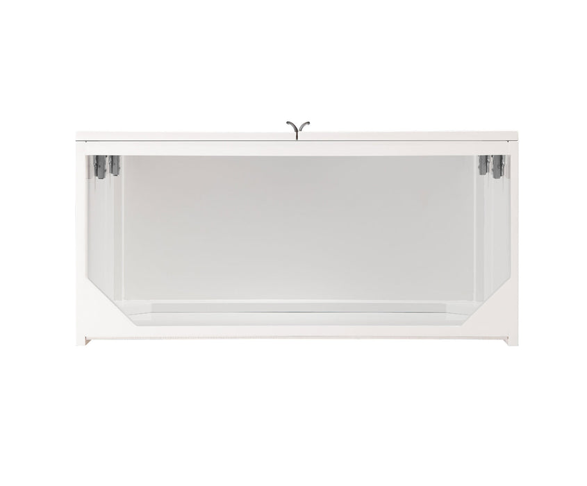 James Martin Furniture - Columbia 31.5" Single Vanity Cabinet, Glossy White - 883-V31.5-GW - GreatFurnitureDeal