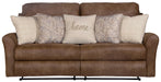 Catnapper - Justine 3 Piece Reclining Living Room Set in Burlap/Wheat - 3881-82-80-WHEAT - GreatFurnitureDeal