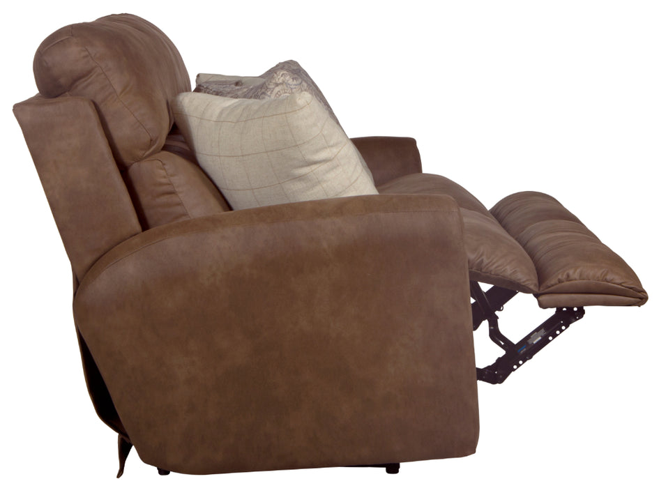 Catnapper - Justine 3 Piece Reclining Living Room Set in Burlap/Wheat - 3881-82-80-WHEAT - GreatFurnitureDeal