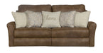 Catnapper - Justine 2 Piece Reclining Sofa Set in Burlap/Wheat - 3881-82-WHEAT - GreatFurnitureDeal