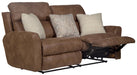 Catnapper - Justine 2 Piece Reclining Sofa Set in Burlap/Wheat - 3881-82-WHEAT - GreatFurnitureDeal