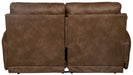 Catnapper - Justine Lay Flat Reclining Loveseat in Burlap/Wheat - 3882-WHEAT - GreatFurnitureDeal