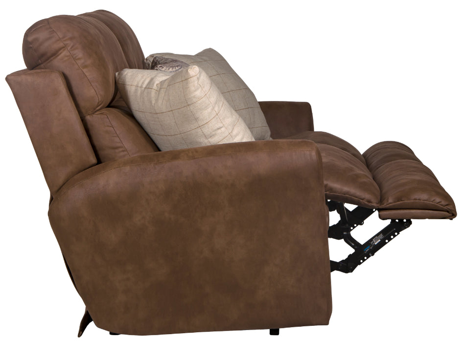 Catnapper - Justine 3 Piece Reclining Living Room Set in Burlap/Wheat - 3881-82-80-WHEAT - GreatFurnitureDeal
