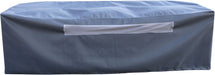 Meridian Furniture - Newport 86.75" Grey Water Resistant Fabric Upholstered Outdoor Patio Sofa - 396Grey-S - GreatFurnitureDeal
