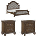 Homelegance - Buckingham 3 Piece California King Upholstered Bedroom Set in Brown - 2473-1CK*3 - GreatFurnitureDeal