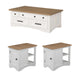 Parker House - Americana Modern 3 Piece Occasional Set in Cotton - AME#05#6-COT - GreatFurnitureDeal
