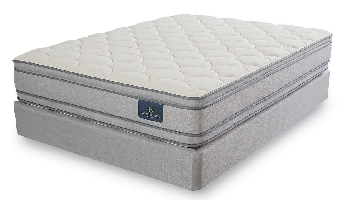 Serta Mattress - Congressional Suite Supreme X Hotel Double Sided 13" Euro Pillow Top Cal King Size Mattress - Congressional Suite Supreme X-CAL KING