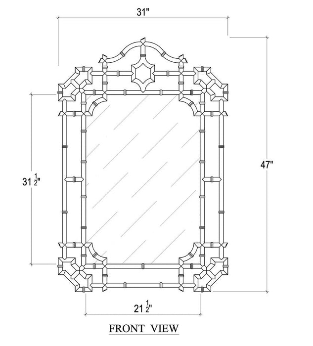 Bramble - Georges Mirror - BR-75842 - GreatFurnitureDeal