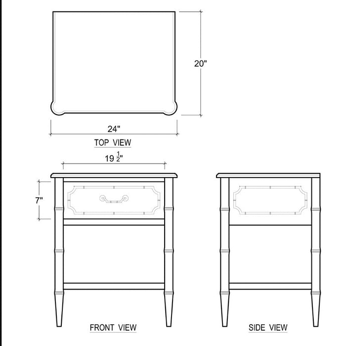 Bramble - Chelsea End Table - BR-76438 - GreatFurnitureDeal