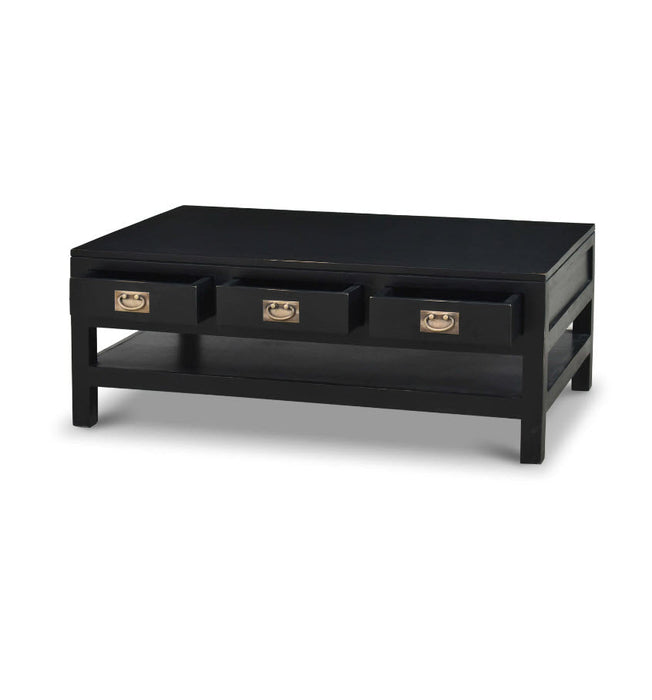 Bramble - Kagu 6 Drawer Coffee Table w/ Shelf - BR-27795 - GreatFurnitureDeal