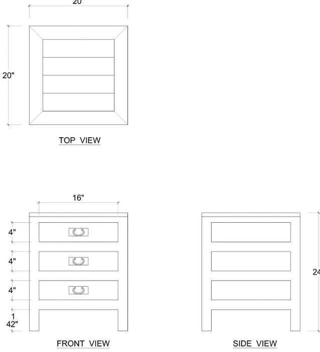 Bramble - Kagu End Table - BR-27794 - GreatFurnitureDeal