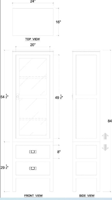 Bramble - Kagu Tall Cabinet in Black - BR-27862 - GreatFurnitureDeal