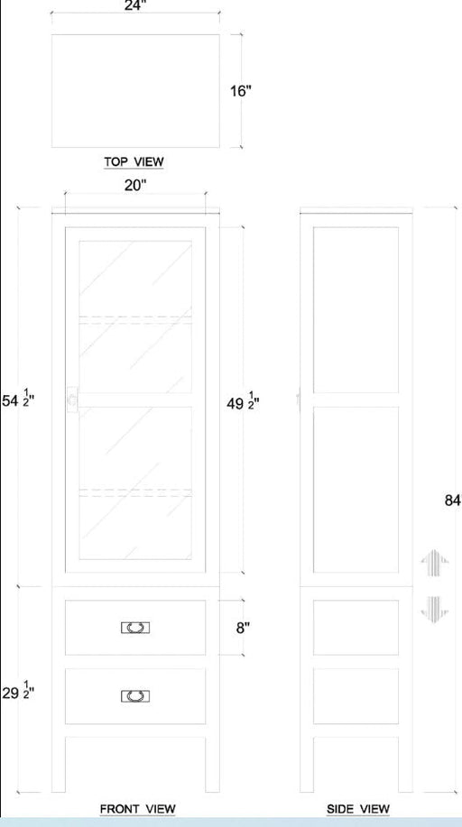 Bramble - Kagu Tall Cabinet in Black - BR-27862 - GreatFurnitureDeal