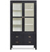 Bramble - Kagu Tall 2 Door Cabinet in Black - BR-27861 - GreatFurnitureDeal