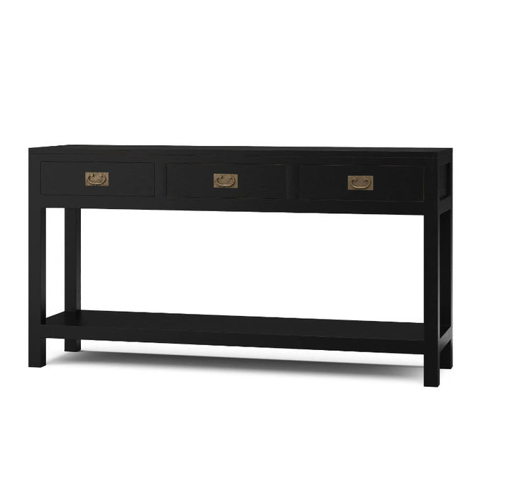 Bramble - Kagu 3 Drawer Narrow Console - BR-27863 - GreatFurnitureDeal