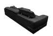 VIG Furniture - Divani Casa Pella Mini - Modern Black Leather Right Facing Sectional Sofa - VGCA5106A-BLK-RAF - GreatFurnitureDeal