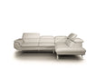 VIG Furniture - Divani Casa Seth - Modern Light Grey Leather Right Facing Sectional Sofa - VGBNS-9220-LTGRY-RAF - GreatFurnitureDeal