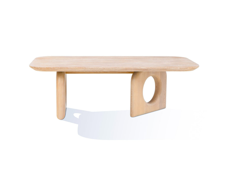 VIG Furniture - Nova Domus Osaka - Modern Faux Marble + Natural Ash Coffee Table - VGCS-CT-22116