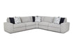 Franklin Furniture - Toronto 5 Piece Motion Sectional Sofa in Meade Dove - 40001-03-99-07-02-DOVE - GreatFurnitureDeal