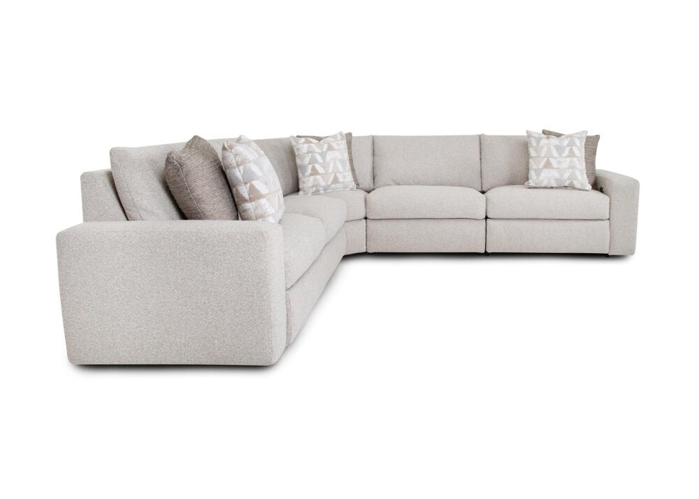 Franklin Furniture - Toronto 5 Piece Motion Sectional Sofa in Meade Linen - 40001-03-99-07-02-LINEN - GreatFurnitureDeal