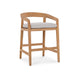 Bramble - Raleigh Counter Stool w/ Seat Cushion - Outdoor Teak - 40117T3U05QDF--- - GreatFurnitureDeal