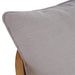 Raleigh Teak Single Seater w/ Seat & Back Cushions - Outdoor Teak - 40117T3U05QDF--- (Set of 2) - GreatFurnitureDeal