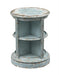 Coast To Coast - Display Pedestal in Aged Blue & Tan - 40209 - GreatFurnitureDeal